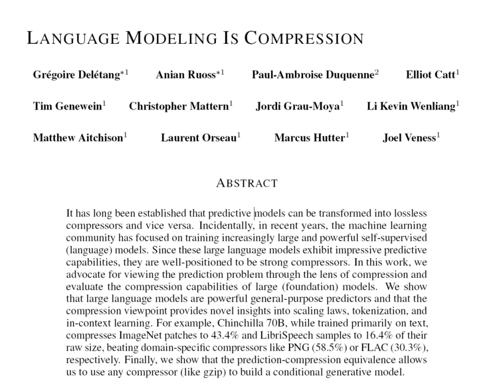 门徒娱乐官方：为什么“压缩即智能”？算法信息论与大模型、生命、智能的联系